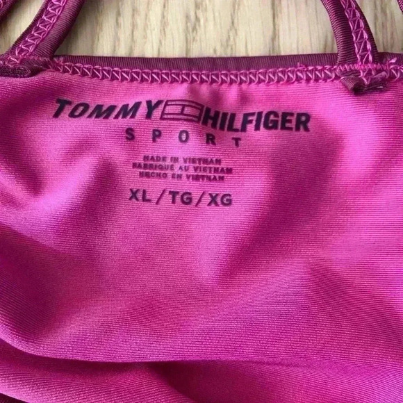 🆕 Tommy Hilfiger Double Strap Impact Tank-Purple XL🆕 - Picture 9 of 13
